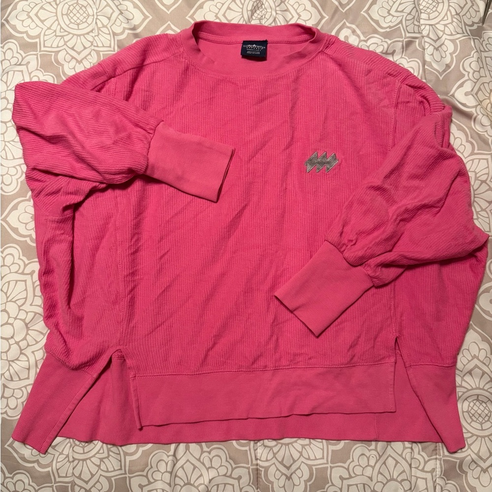 Charles River Apparel Vibrant Pink Women's Small Crewneck